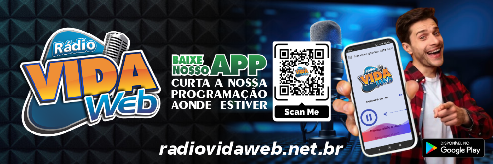 Rádio Vida Web  aproximando você do mundo digital ,música,notícias e entrevistas  24 horas !